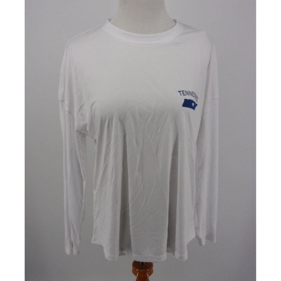 State Of Mine Womens Tennessee White Shirt Small - Picture 1 of 5
